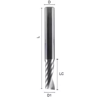 Fraise 1 dent spéciale aluminium – Image 3