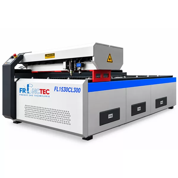 Machine Laser de découpe et gravure FL1530 CL 300 avec caméra CCD