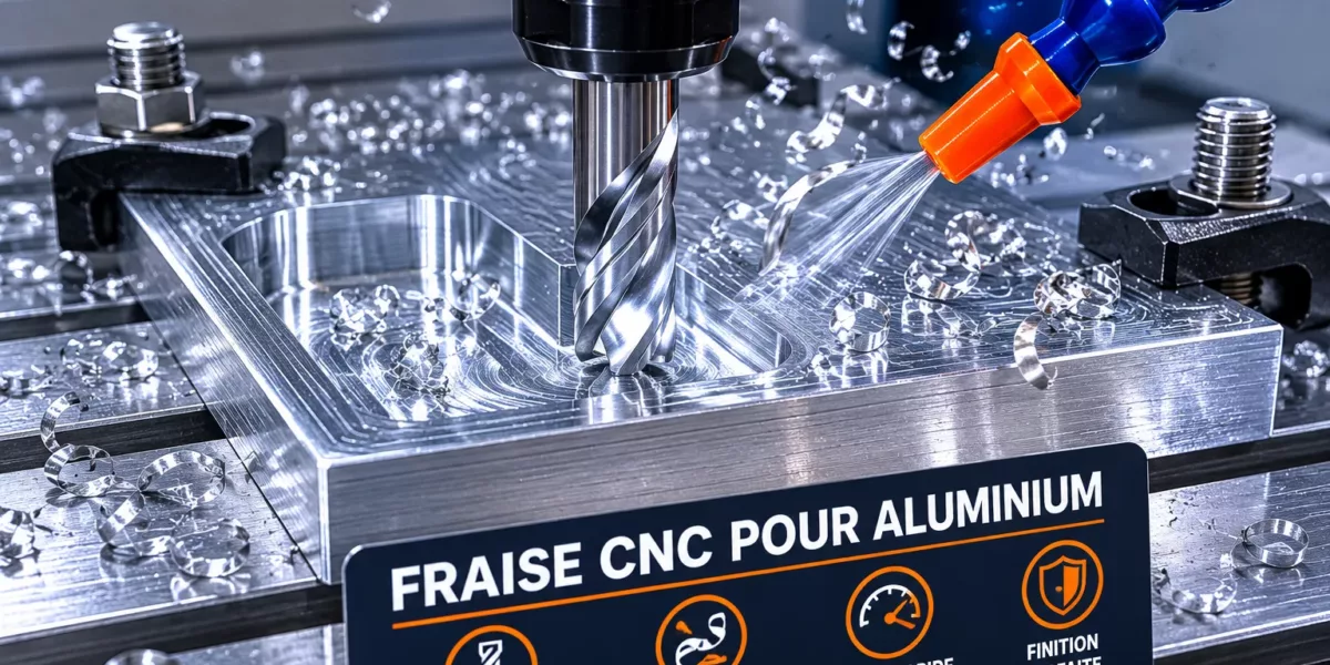 fraise CNC aluminium