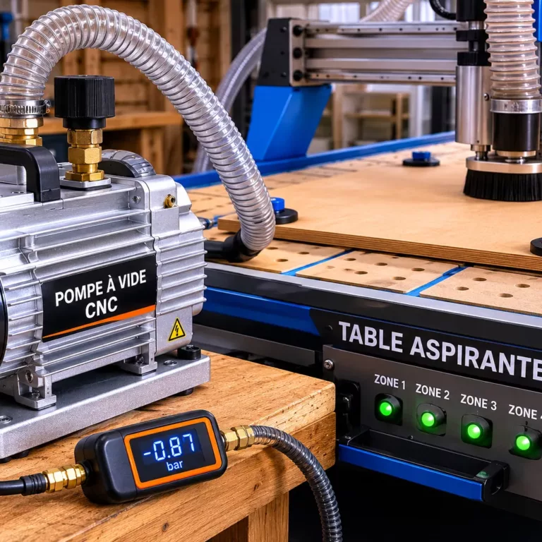 Pompe à vide CNC table aspirante Pompe à vide CNC table aspirante